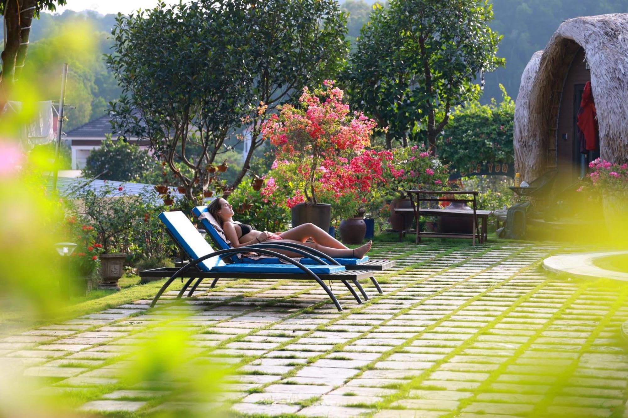 Green Homestay Chan Chau Exteriör bild